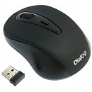 Мышь MROP-05U BLACK Dialog Pointer RF 2.4G Optical - 3 кнопки + ролик прокрутки, USB, черная