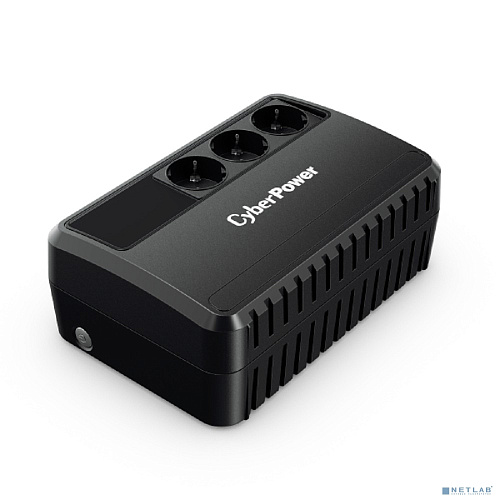 CyberPower BU600E ИБП {Line-Interactive, 600VA/360W (3 EURO), 12В/5 Ач х 1}