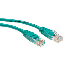 Патчкорд литой "Telecom" UTP кат.5е 1,5м зеленый