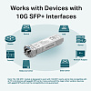 Трансивер/ 10Gbase-LR SFP+ LC Transceiver SPEC: 1310 nm Single-mode, LC Duplex Connector, Up to 10 km Distance