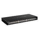 Коммутатор D-Link Bad Pack DGS-1520-52/A1A Управляемый L3 стекируемый коммутатор с 48 портами 10/100/1000Base-T, 10GBase-T и 2 портами 10GBase-X SFP+