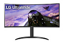 Монитор LG 34" 34WP65C-B 1800R, 21:9, VA, UHD, 5ms, 300cd, 160Hz, HDMI, DP, SPK, HAS
