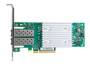 Контроллер Qlogic QLE2742 32Gb Dual Port FC HBA, x8 PCIe, SR LC multi-mode optic, LP + FH, transivers included