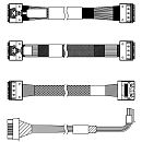 Комплектующие корпусов Lenovo ThinkSystem SR650 V3 2.5" Chassis Front BP3 SAS/SATA Cable Kit