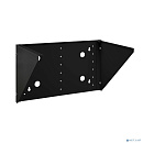 Cabeus NC-6U-V-BK Кронштейн настенный вертикальный 19" 6U, цвет черный