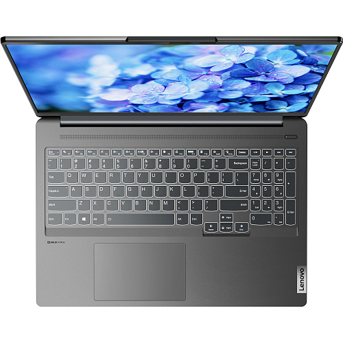Ноутбук/ Lenovo IdeaPad 5 Pro 16IHU6 16"(2560x1600 120Hz)/Intel Core i7 11370H(3.3Ghz)/16384Mb/1024SSDGb/noDVD/Ext:nVidia GeForce MX450(2048Mb)/Cam
