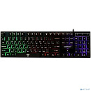 Клавиатура KG-23U BLACK Nakatomi Gaming - игровая с RGB-подсветкой, USB, черная