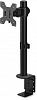 Кронштейн для мониторов ЖК Buro M061 черный 17"-32" макс.8кг крепление к столешнице поворот и наклон