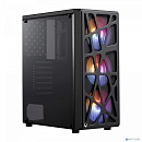 Корпус Formula MANA черный без БП ATX 6x120mm 2xUSB2.0 1xUSB3.0 audio bott PSU