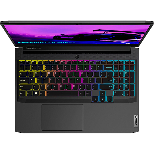 Ноутбук/ Lenovo IdeaPad Gaming 3 15IHU6 15.6"(1920x1080 IPS)/Intel Core i7 11370H(3Ghz)/16384Mb/512SSDGb/noDVD/Ext:nVidia GeForce RTX3050(4096Mb)/Cam