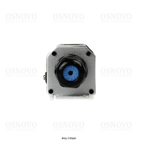 Уличный удлинитель Ethernet+PoE OSNOVO E-PoE/2W Уличный PoE удлинитель 10M/100M Fast Ethernet до 500м (до 22W) со встроенной грозозащитой 6kV. Увеличе
