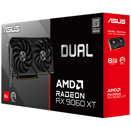 Видеокарта ASUS DUAL-RX9060XT-8G