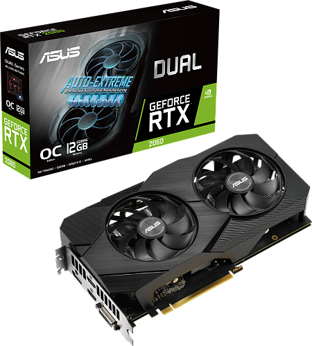 Видеокарта/ DUAL-RTX2060-O12G-EVO