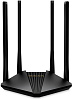 Маршрутизатор MERCUSYS Маршрутизатор/ AC1200 Dual-Band Wi-Fi Gigabit Router, 4× Fixed External Antennas, 2× Gb LAN Ports, 1× Gb WAN Port