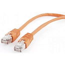 Патч-корд PP22-2M/O 1000G FTP 4 пары cat5E CCA molded 2м оранжевый RJ-45 (m)-RJ-45 (m)