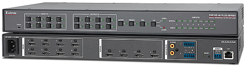Коммутатор Extron [60-1494-21] DXP 84 HD 4K PLUS HDMI 4K/60, 8x4, с 2 выходами аудио