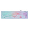 Oklick 420MRL white USB slim Multimedia LED [1091227]