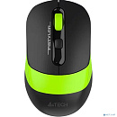 Мышь компьютерная A4Tech Fstyler FG10CS Air черный/зеленый 2000dpi/WLS USB