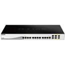 Коммутатор D-LINK DXS-1210-16TC/A2A, PROJ L2+ Smart Switch with 12 10GBase-T ports and 2 10GBase-T/SFP+ combo-ports and 2 10GBase-X SFP+ ports.16K Mac address, 2