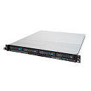 Платформа системного блока ASUS RS300-E11-RS4 1U, LGA1200, 4xDDR4, 4x3.5 (1xSFF8643, 2xNVME on the backplane), DVDRW, 2x1GbE, 1xM.2 SATA/PCIE 2280, o