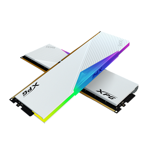 Оперативная память ADATA DDR5 DIMM 32GB 6400MHz 2*16GB 32-39-39 WHITE DUAL COLOR BOX RGB
