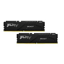 Память DDR5 2x8GB 5200MHz Kingston KF552C36BBEK2-16 Fury Beast Black Expo RTL Gaming PC5-41600 CL36 DIMM 288-pin 1.25В kit single rank с радиатором Re