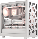 корпус Formula V Line Mana Stone White AR, ATX, TYPE-C*1, USB2.0*1, USB3.0*1, FRONT 3x120mm ARGB, REAR 1x120mm ARGB (замят угол)