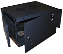 Шкаф настенный Next, 12U 550x450, металлическая дверь, черный
