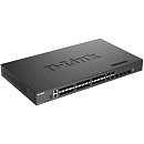 Коммутатор D-Link DXS-3410-32SY/A1A Управляемый L3 стекируемый коммутатор с 28 портами 10GBase-X SFP+ и 4 портами 25GBase-X SFP28