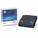 Ленточный картридж HPE LTO-7 Ultrium 15TB RW Non Custom Labeled 20 Data Cartridges with Cases (20 x C7977A с наклейкой)