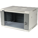 Шкаф Шкаф настенный серии Pro, 6U 600x450, стеклянная дверь