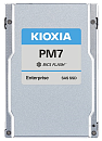 SSD KIOXIA Enterprise 2,5"(SFF), PM7-V, 3200GB, SAS 24G (SAS-4, 22,5Gbit/s), R4200/W3650MB/s, IOPS(R4K) 720K/340K, MTTF 2,5M, 3DWPD/5Y (Mixed Use), TL