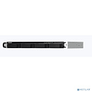 QNAP TS-464eU-4G NAS 4 HDD trays, rackmount 1U, 1 PSU. 4-core Intel Celeron N5105/N5095 up to 2.9 GHz, 4 GB RAM (1 x 4 GB) up to 16 GB (2 x 8GB), 2.5