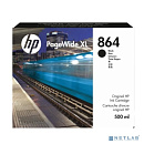 Картридж/ HP 864 500ml Black PageWide XL Ink Crtg