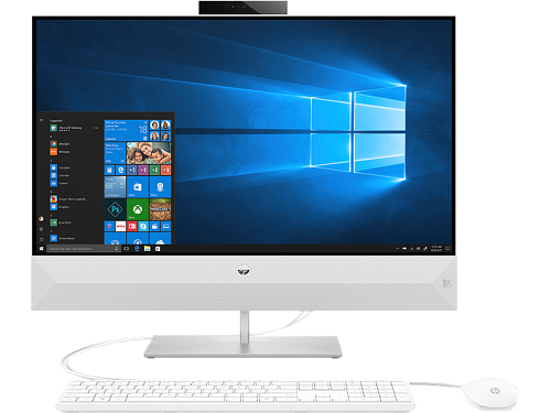 HP Pavilion I 27-xa0099ur Touch 27" (1920x1080) Core i3-9100T, 8GB DDR4 2400 (1x8GB), SSD 512GB, nVidia GTX 1050 3GB DDR5, no DVD, kbd&mouse wired, FH