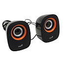 GENIUS Genius SP-Q160, USB, 2.0.6Вт.USB,20000Гц, оранжевый