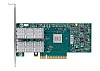Mellanox ConnectX®-3 VPI adapter card, dual-port QSFP, FDR IB (56Gb/s) and 40/56GbE, PCIe3.0 x8 8GT/s, tall bracket, RoHS R6