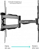 Кронштейн для телевизора Onkron M5 черный 37"-70" макс.36.4кг настенный поворот и наклон
