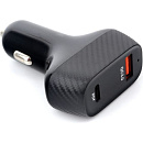 Cablexpert Автомобильное зарядное устройство 36Вт, 3А, QC3.0/PD, 1xUSB, 1xType-C, черный, коробка MP3A-UC-CAR20)