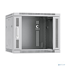 CABEUS SH-05F-9U60/35 ШКАФ ТЕЛЕКОММУНИКАЦИОННЫЙ НАСТЕННЫЙ 19" 9U 600X350X501MM (ШХГХВ) ДВЕРЬ СТЕКЛО