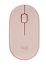 Мышь беспроводная PEBBLE M350 розовая 910-005575 LOGITECH