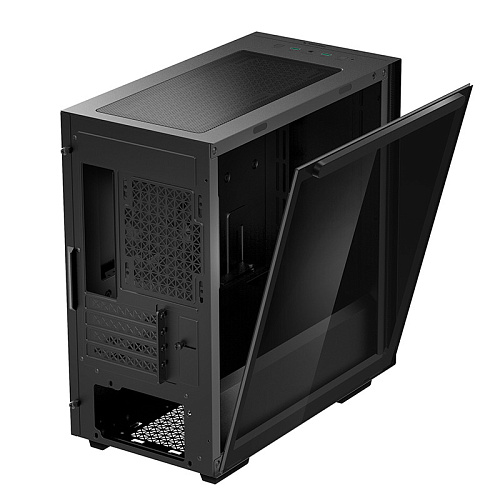 Корпус ПК без блока питания/ Deepcool Case MACUBE110 BK BR, 2xUSB3.0, no fan, mATX, Black