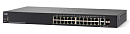 Коммутатор CISCO [SG250-26P-K9-EU] SB SG250-26P 26-port Gigabit PoE Switch