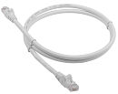 Патч-корд LANMASTER LSZH UTP кат.6, 2.0 м, белый