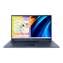 ASUS VivoBook 17 X1702ZA-BX118 Intel Core i5-1240P/16Gb/1Tb SSD/17.3" HD+ (1600x900)/Intel Iris X Graphics /WiFi6/BT/Cam/No OS/2.3Kg/QuietBlue/RU_EN_K