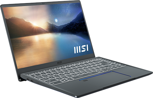 Ноутбук MSI Prestige 14 A11SCX-052RU 14"(3840x2160 IPS (матовый))/Intel Core i7 1185G7(3Ghz)/32768Mb/1024PCISSDGb/noDVD/Ext:nVidia GeForce