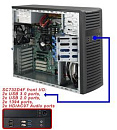 Корпус для сервера MIDTOWER 500W CSE-732D4F-500B SUPERMICRO