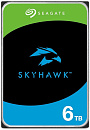 Жесткий диск/ HDD Seagate SATA3 6Tb SkyHawk 5400 256Mb 1 year warranty
