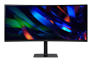 Монитор Acer CZ342CURVbmiphuzx 34'' 1000R, 21:9, VA, UHD, 0,5/1ms, 300cd, 180Hz, HDMI, DP, USB-C, USB, SPK, HAS