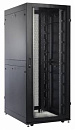 Шкаф серверный ЦМО ШТК-СП-48.8.12-44АА-9005 48U 800x1130мм пер.дв.перфор. 2 бок.пан. 1350кг черный